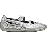 PUMA Womens Wicked Speedcat Metallic Embroidered Ballet Flats Casual - Silver