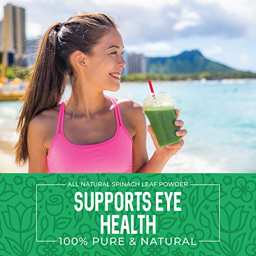 Spinach Powder, 16 oz. Dried Spinach Flour, Powder Spinach Extract