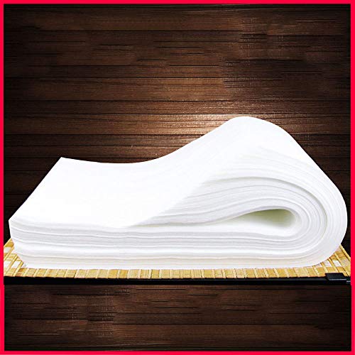 Ivank Disposable Hair Towels, 180 Pack Salon Large Absorbent, 23 X11 Inch (58X 28 cm), Throw Away, Hair Drying, One Time Use, Tough and Soft