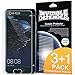 Ringke Invisible Defender Screen Protector Compatible with Huawei P10 Plus Clearness Case Compatible Perfect Touch Precision High Definition (HD) Protective Clear Film (4-Pack)