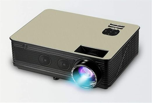 LAZERVISION LV425 with (INBUILT) Android 6.0, FHD LED Projector Wi-Fi & Bluetooth 5000 High Lumens HDMI USB VGA AV Black