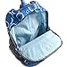 J World New York Sunrise Rolling Backpack, Blue Target, One Size