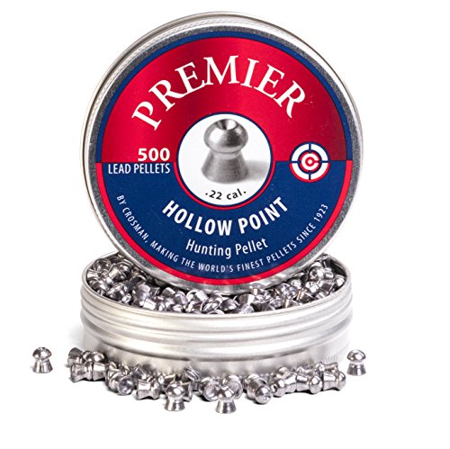 Crosman 1500 Hollow Point Pellets (Pack of 3), 0.22-Calibre