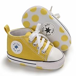 KKIIDDSS Unisex Baby Girls Boys Canvas High-top