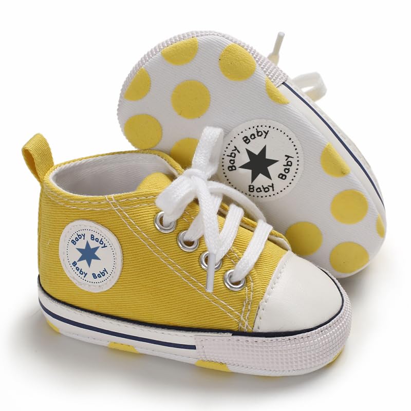 KKIIDDSS Unisex Baby Girls Boys Canvas High-top