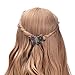 FUNOC Vintage Hair Clips Clamps Set Steampunk Gear Alloy Butterfly Hair Clips