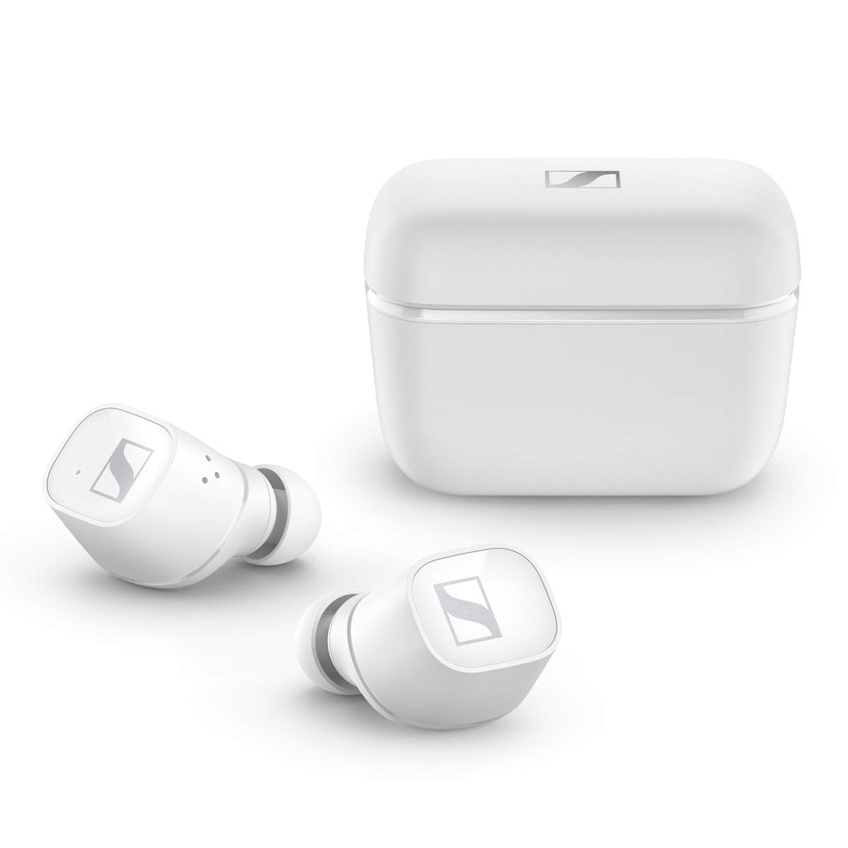 Sennheiser 508901 CX 400BT True Wireless Earbuds - Bluetooth In-Ear Headphones for Listening to Music and Calling - Passive Noise Cancellation and Adjustable Touch Control, White