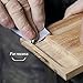LANHU 400 to 3000 Assorted Grit Sandpaper for Wood Furniture Finishing, Metal Sanding and Automotive Polishing, Dry or Wet Sanding, 9 x 3.6 Inch, 36-Sheets