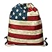 Print Drawstring Backpack Rucksack Shoulder Bags Gym Bag (Animals,foods)15
