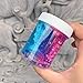 CRLIN 2019 Newest Starry Sky Slime Super Soft Toy for Over 3 Years Old Kids Safe and Non Toxic 4OZ (Pink&Blue)