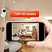 JOOAN 720P HD IP Camera WiFi Video Monitoring Supports Two Way Audio and Remote Monitoring (720P WiFi Camera（A5M-D）)