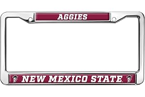 GRAPHICS & MORE New Mexico State University Aggies Full Size Standard License Plate Metal Frame