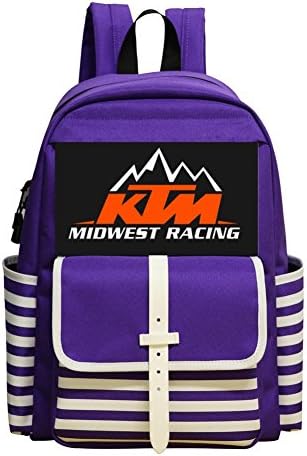 Midwest_KTM Racing Children Backpack Student School Bag Teens Shoulder Handbag