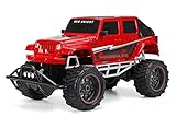 New Bright R/C F/F 4-Door Open Back Jeep Includes