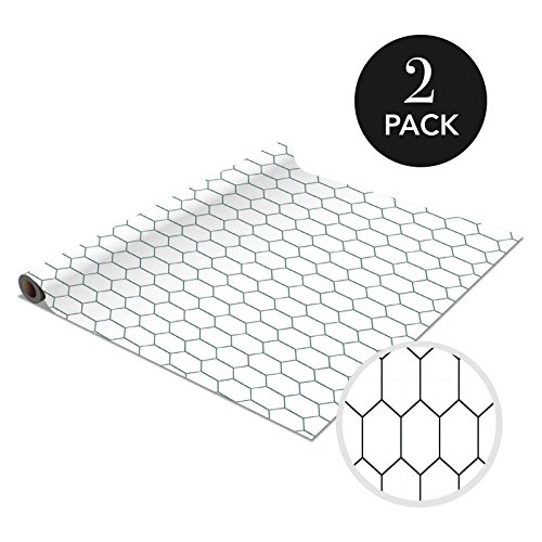 Simplify 2 Pack Self Adhesive Shelf Liner Contact Paper Cut To