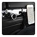 HaloVa Car Headrest Hanger, Car Phone Holder, Car Back Seat Headrest Magnetic Mount Holder for Cellphone iPad Tablet GPS, Car Hooks Storage Organizer for Bag Purse Cloth Grocery, Silver