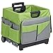 ECR4Kids MemoryStor Universal Rolling Cart and Organizer Bag Set, Green