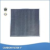 14x14x1 Activated Carbon Particles A/C Furnace Air