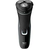 Philips Norelco Shaver 2300 Rechargeable Electric Shaver with PopUp Trimmer for male, Black, 1 Count, S1211/81