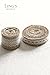 Ling's moment Burlap Ribbon Roll with White Lace Trims for Jars & Gift Décor, 1