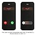 iPhone SE/5S Case, Labato 100% Handmade Genuine Leather Flip Case Cover for iPhone 5/5S/SE Case with Windows View Stand Folio Case Magnetic Cover in Black, Lbt-I5S-11L10