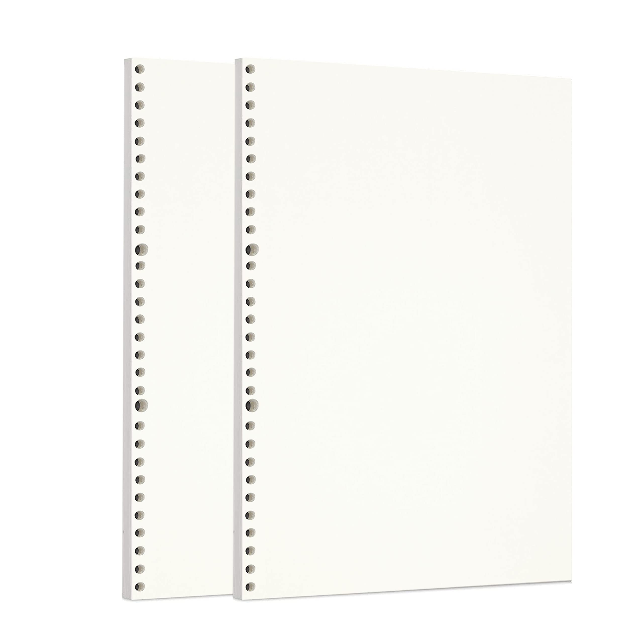 Zelten Loose Leaf Punched Paper Refills Paper for 6 Hole Binder Personal Organizer Diary Notebook Refillable Planner (Sketch,A4/30 Hole)