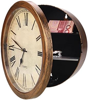 Giantree Storage Wall Clock Indoor Use as Secret Hidden Compartment with Hidden Container Box For Money and Jewelry Storage