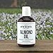 Better Shea Butter Organic Almond Oil | 100% Pure, Cold-Pressed | Natural Massage Oil for Body and Face | 4 oz