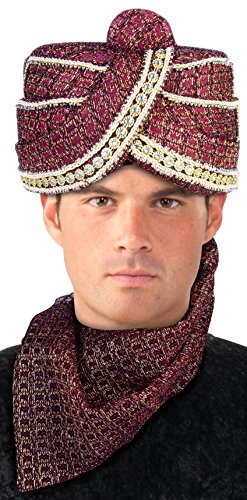 Forum Novelties Men's Maharaja Sheik Turban