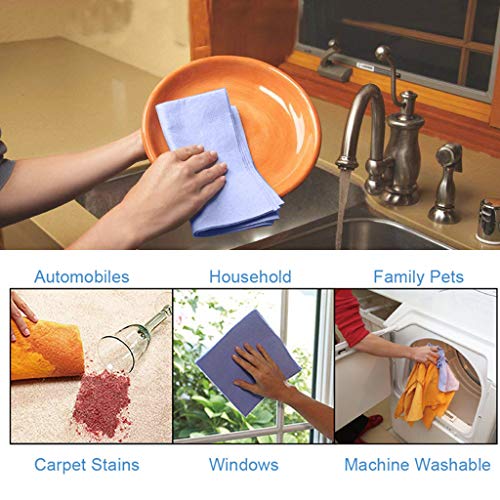  Orcbee  _Natural Multi-Purpose Cleaner Brilliaire Polisher +1PC Multi-Cleaning Rag Combination - Thumbnail 3
