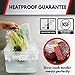 WyzerPro Sous Vide Container for Cooking – Fits Immersion Circulators Anova, Joule, Sansaire, Polyscience – Heat & Shatter Resist, Dishwasher-safe – Tank Holds 12 Quarts for Sous Vide Water Bath