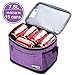 Insulated Lunch Bag for Women Men, Leakproof Thermal Reusable Lunch Box for Adult & Kids by Tirrinia, Lunch Cooler Tote for Office Work, Purple