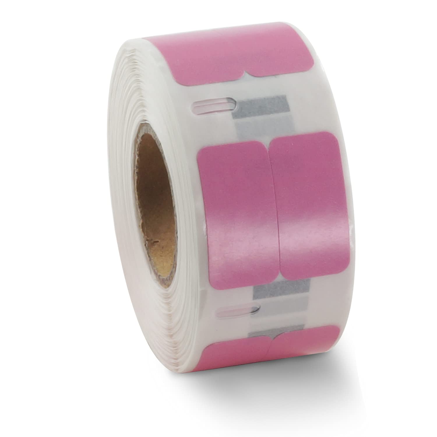 BETCKEY - 2 Rolls Pink Small Multi-Purpose Labels Compatible with DYMO 11353(S0722530), 13mm x 25mm, 2000 Colored Labels Compatible with DYMO LabelWriter 450, 4XL, NOT Fit 550 or 5XL