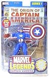 Marvel Series 1 the Original Captain America Marvel Legends with Bonus 32 Page Comic Book