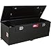 RDS Aluminum Auxiliary Fuel Tank/Toolbox Combo with Fuel Filler Shroud - 60-Gal. Capacity, Black Diamond Plate, Model# 72743P