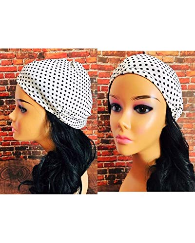 Amazon Com Okiyah Hair Wrap Satin Lined Hair Wrapping Cap