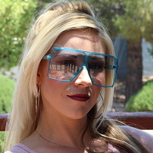 big oversized square sunglasses