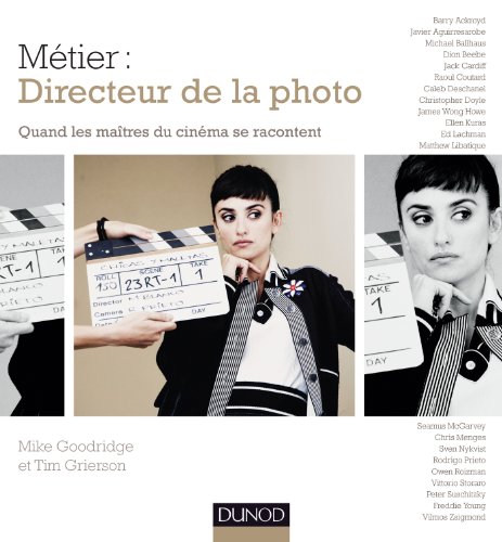 Métier, directeur de la photo
