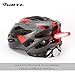 SUPER BRIGHT bicycle light WBTL USB charging Bike Tail Light 130H Helmet Bicycle Light Accessories. Easy To install for Cycling Safety Flashlight Highlight LED Fits on any Bicycles.