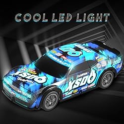 Desdoni Remote Control Car, Light Up RC Car