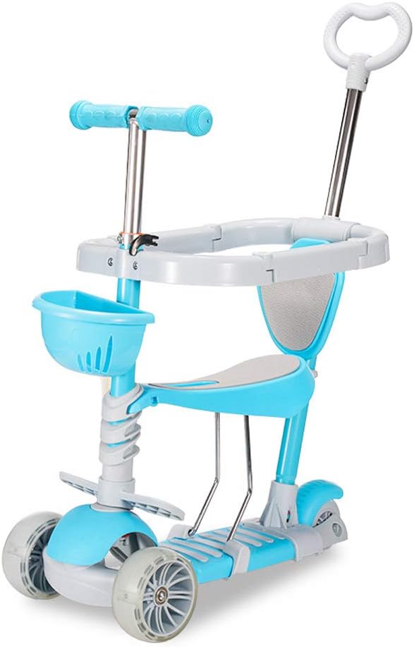 VICASKY Tragbarer Scooter Sitz Für Kleinkinder - Faltbarer Kindersitz Bis 35 Kg Für Tretroller