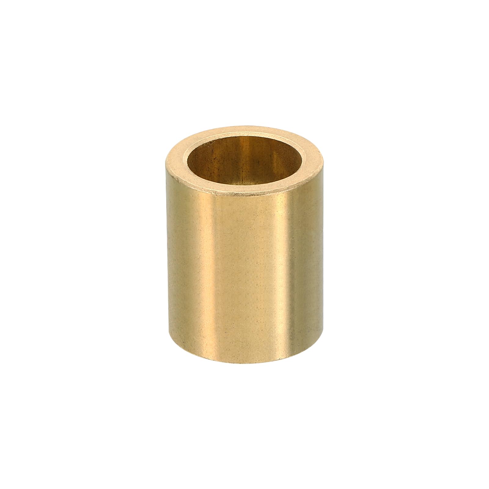 PATIKIL M18 Brass Spacers, 1 Pcs Metal Spacer Brass 18mm ID x 25mm OD x 32mm L Brass Spacers Screw Standoff for 5/7 Inch or M18 Screw