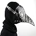 SaiDeng Halloween Party Mask Plague Doctor Cosplay Props Steampunk PU Leather Mask (Black2)