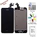 CELLPHONEAGE for iPhone 5S Digitizer LCD Touch Screen Display Replacement + Camera FaceTime and Home Button Pre-Installed + Free tools