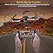 iBaseToy RC Quadcopter Drone with Camera Live Video 720P HD Altitude Hold Equipped with Headless Mode Gravity Sensor RTF Helicopter for Beginner