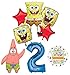 Spongebob Squarepants 2nd Birthday Party Supplies and Balloon Bouquet Decorations
