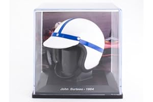 OPO 10 - Formula 1 Helmet Compatible with Ferrari F1: John Surtees 1964-1/5 Scale - CAS26