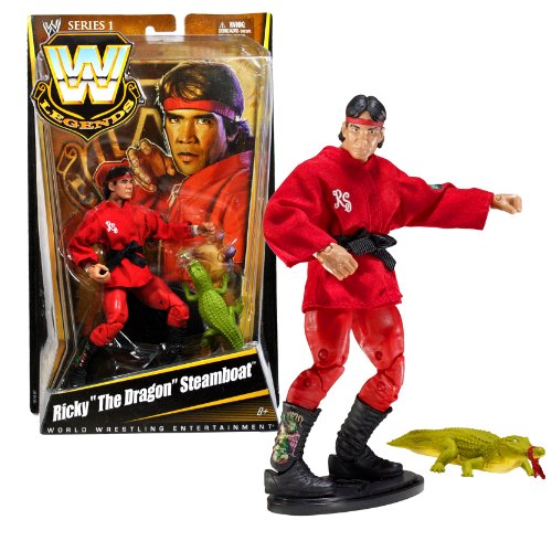 Mattel Year 2010 Series 1 World Wrestling Entertainment WWE Legends 6-1/2 Inch Tall Wrestler Action Figure - Ricky 