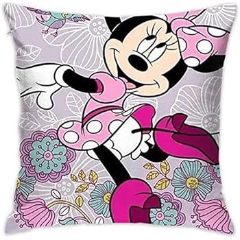 Amazon Com Liuyan Pillow Cover Cushion Cover Dancing Minnie Mouse