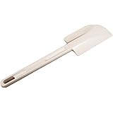 Rubbermaid Commercial Products Cold Temperature Scraper Spatula, White, 9.5 Inch, Clean-Rest Design (FG1901000000)